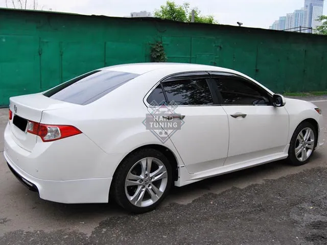 Накладки на пороги MUGEN Honda Accord 8 (2008-2013) стеклопластик