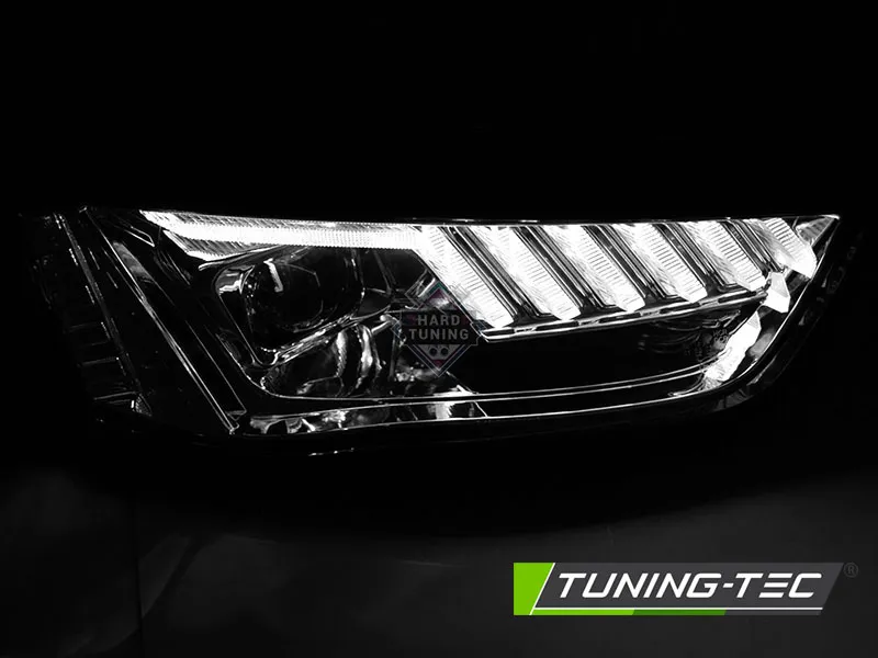 Передние фары AUDI A4 B8 12-15 XENON HEADLIGHTS LED CHROME SEQ