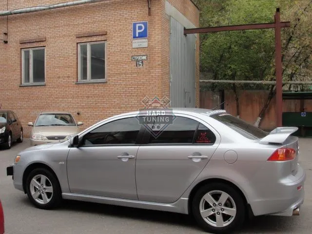 Спойлер 2.0 V1 Mitsubishi Lancer 10 (2007-2016) стеклопластик