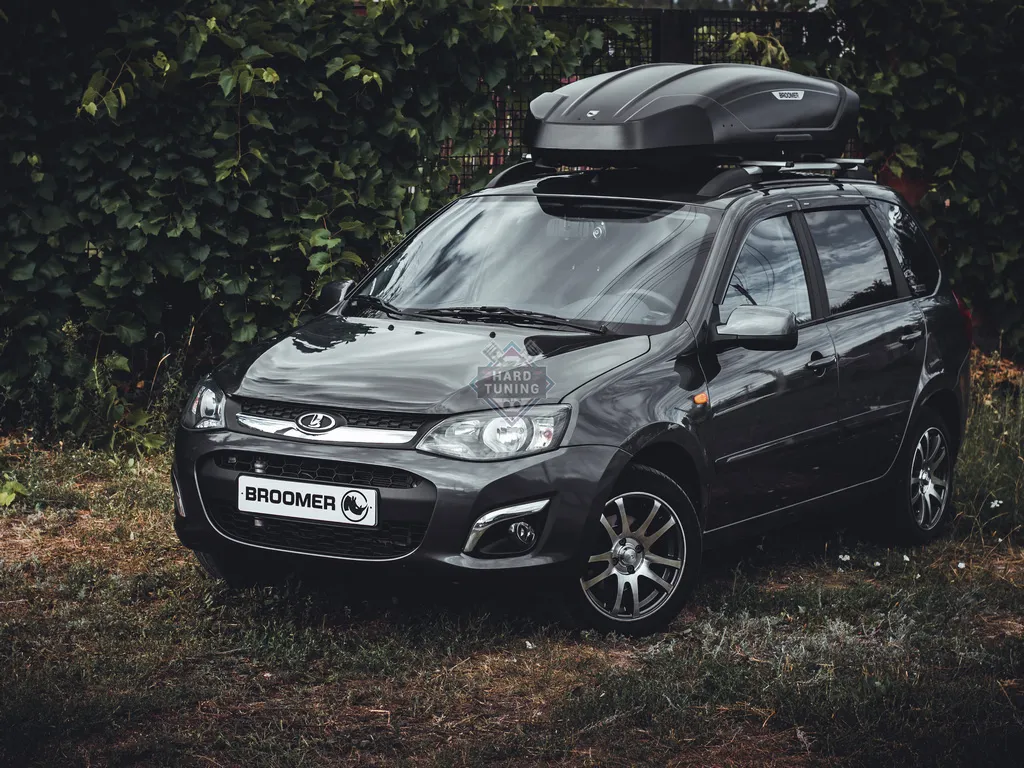 АВТОБОКС BROOMER VENTURE (L) 430Л. АБС, ТЕКСТУРНЫЙ ПЛАСТИК (ЧЁРНЫЙ)