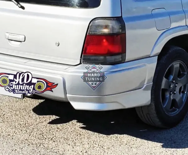 Клыки на задний бампер Aero Subaru Forester SF Дорестайлинг