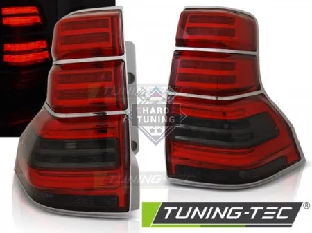 Задние фонари Toyota Land Cruiser 150 (2009-2013) LED красно-тонированные
