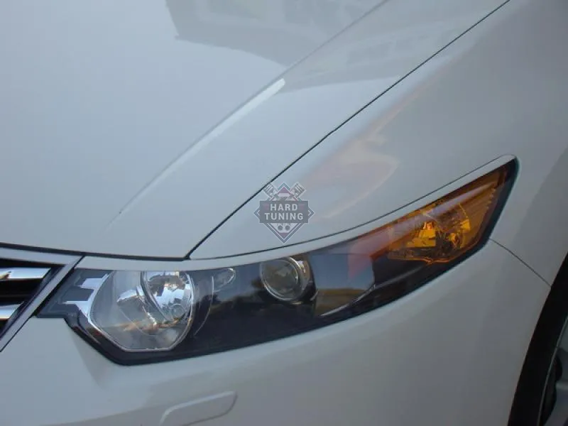 Накладки на фары узкие Honda Accord 8 (2008-2013)