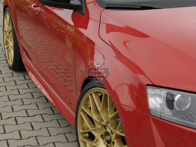 Накладки на пороги R-STYLE Skoda Octavia A7