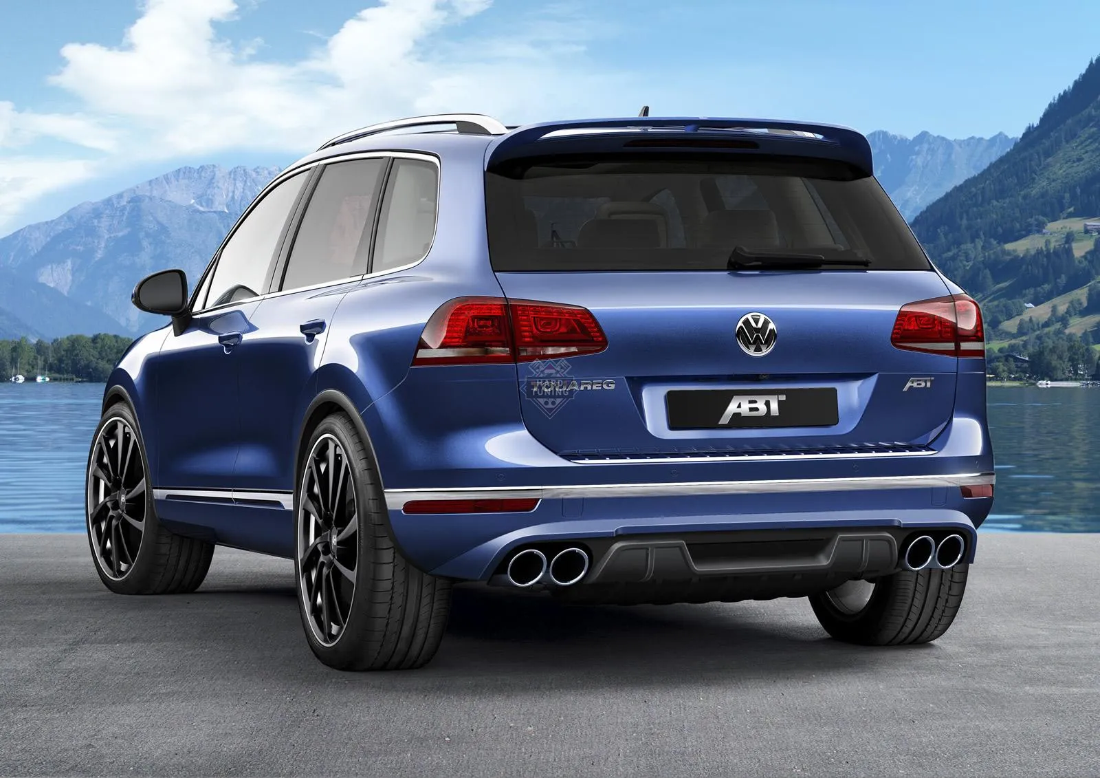 Спойлер ABT Volkswagen Touareg 2