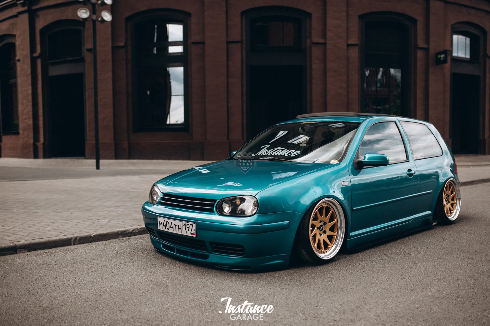 Накладка на передний бампер GLI Volkswagen Golf 4