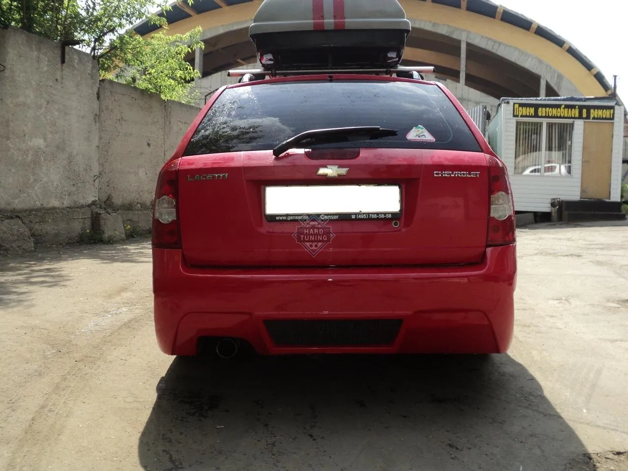 Задний бампер HT Chevrolet Lacetti Универсал