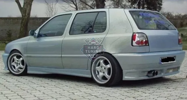 Накладки на пороги Rieger Volkswagen Golf 3 АБС пластик