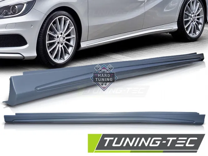 Накладки на пороги SPORT Mercedes A-Class W176 (2012-2018)