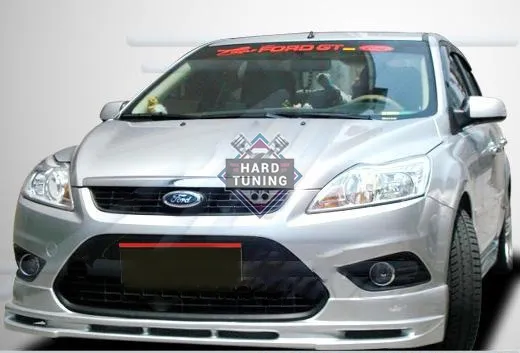 Накладка на передний бампер Ford Focus 2 Рестайлинг