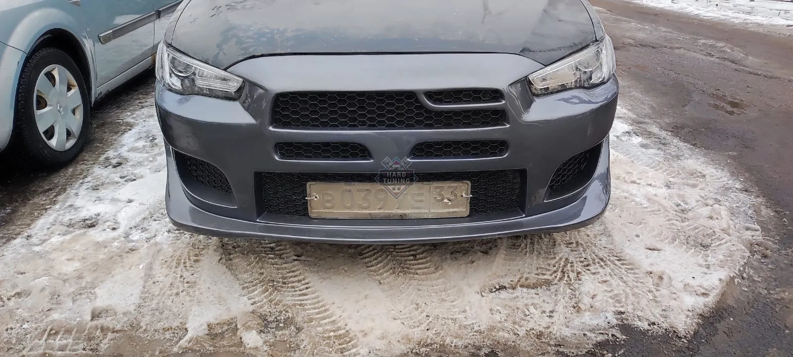 Передний бампер INGS+1 N-SPEC Mitsubishi Lancer 10 (2007-2016)