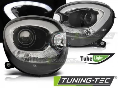 Передние фары BMW MINI (COOPER) R60 R61 COUNTRYMAN (2010-2014) HEADLIGHTS TUBE LIGHT fits черные