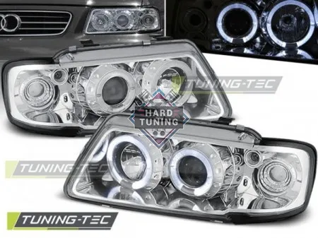 Передние фары AUDI A3 8L 1996-2000 HEADLIGHTS DAYLIGHT fits хром