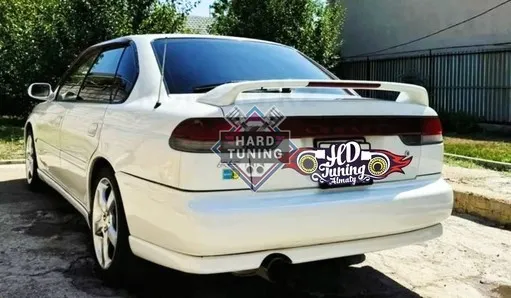 Накладка на задний бампер Subaru Legacy BD