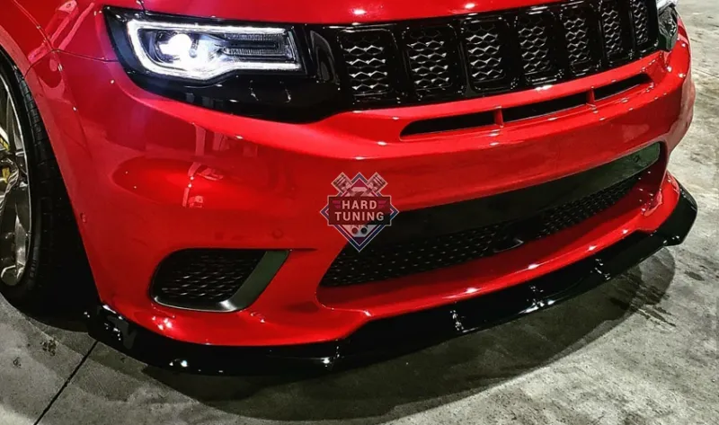 Сплиттер переднего бампера TRACKHAWK Jeep Grand Cherokee WK2 (2017-2020)