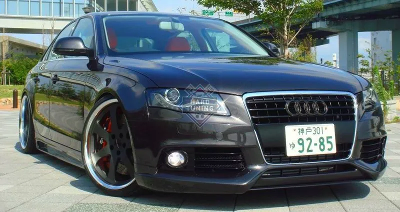 Накладка на передний бампер RIEGER Audi A4 B8