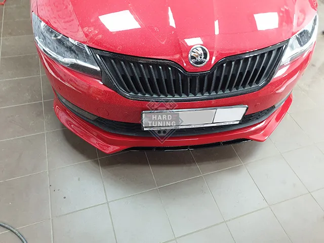 Передняя накладка CSR Style Skoda Rapid