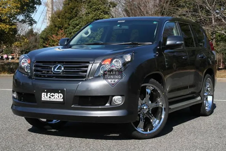 Накладки на пороги ELFORD Toyota Land Cruiser Prado 150