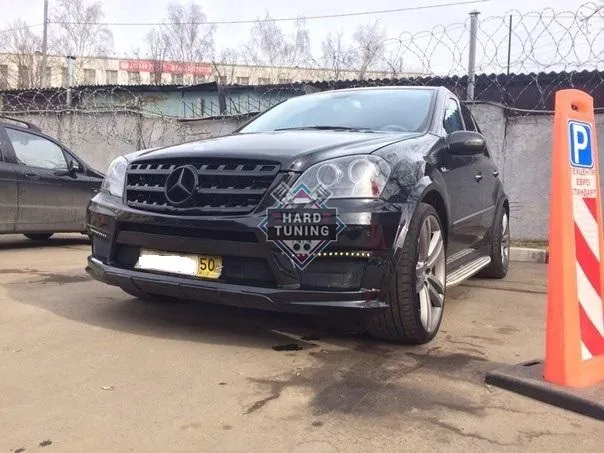 Передний бампер PRIOR DESIGN Mercedes ML-Class W164 рестайлинг
