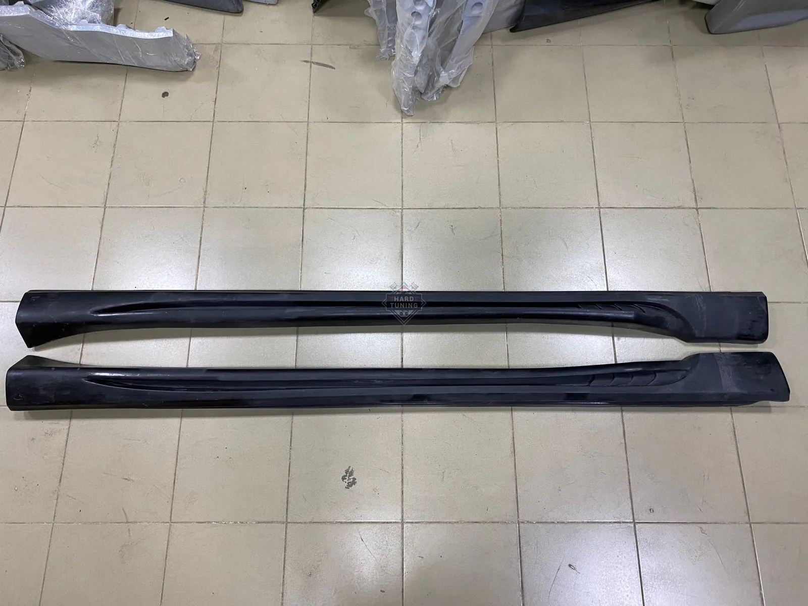 Накладки на пороги WALD Mercedes W211