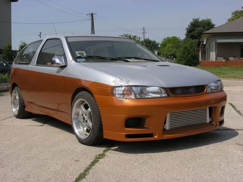 Передний бампер ST Nissan Almera N15