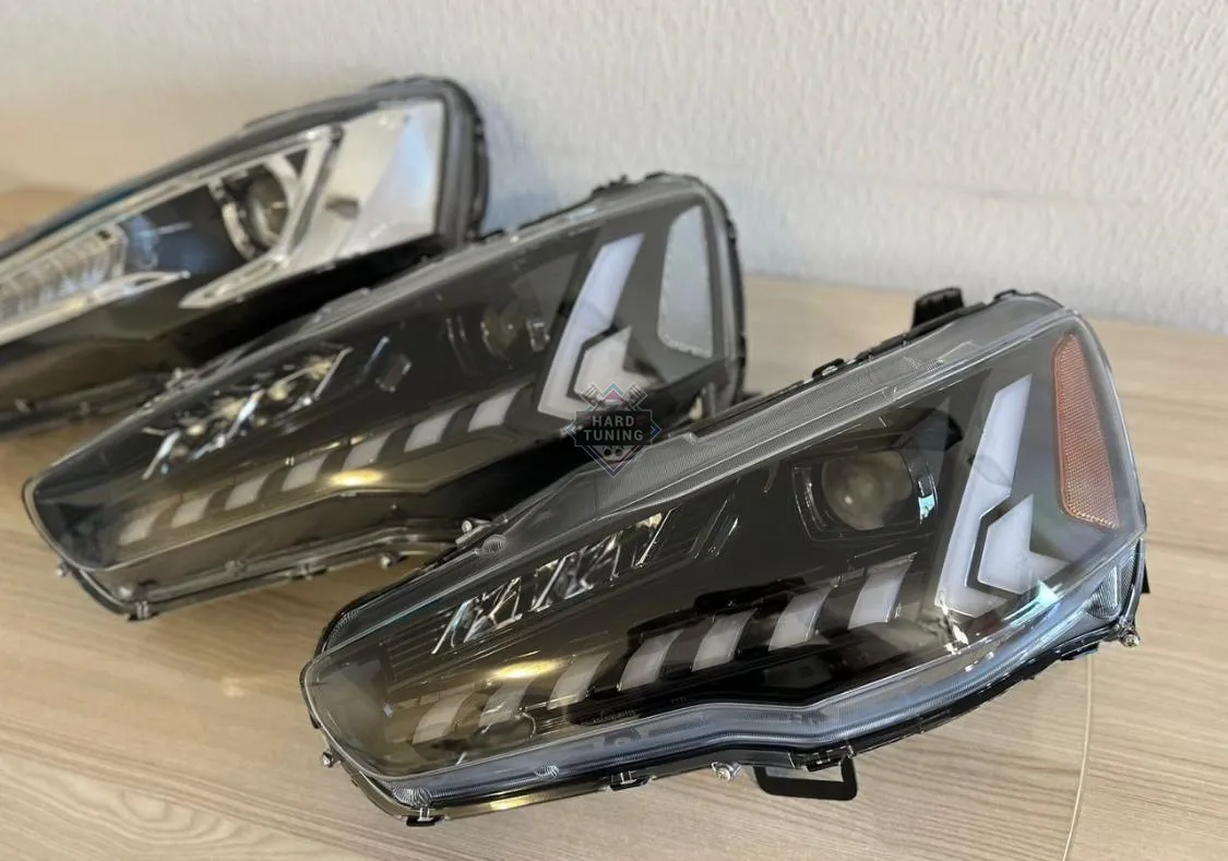 Передние фары Би LED Mitsubishi Lancer 10