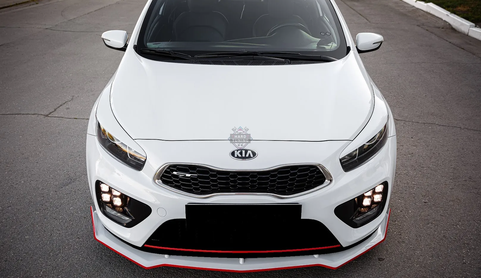 Сплиттер универсальный KIA CEED 2 JD, HB, SW, PRO, GT 2012-2018