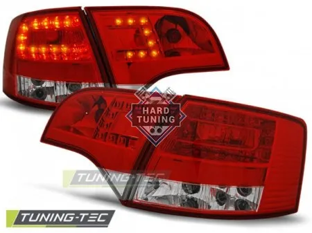 Задние фары AUDI A4 B7 (2004-2008) AVANT LED TAIL LIGHTS fits красно-белые