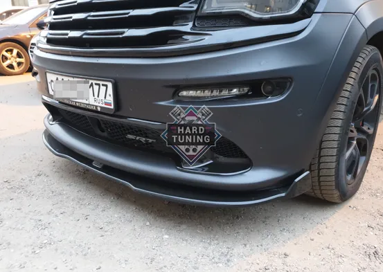Сплиттер переднего бампера REN Jeep Grand Cherokee WK2 (2012-2016
