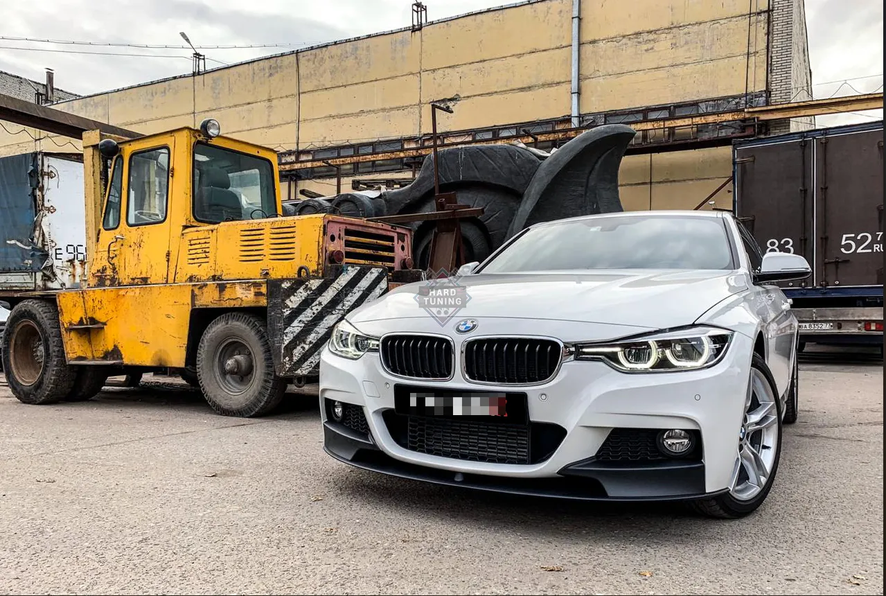 Сплиттер переднего М-Performance М-бампера BMW 3-series (F30)