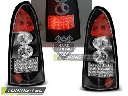 Задние фонари Opel Astra G (1997-2004) Kombi LED черные
