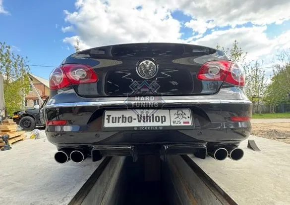 Диффузор на задний бампер EL Volkswagen Passat CC
