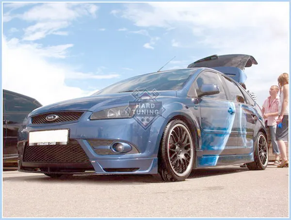 Накладка на передний Cabrio бампер SPORT Ford Focus 2 2004-2008