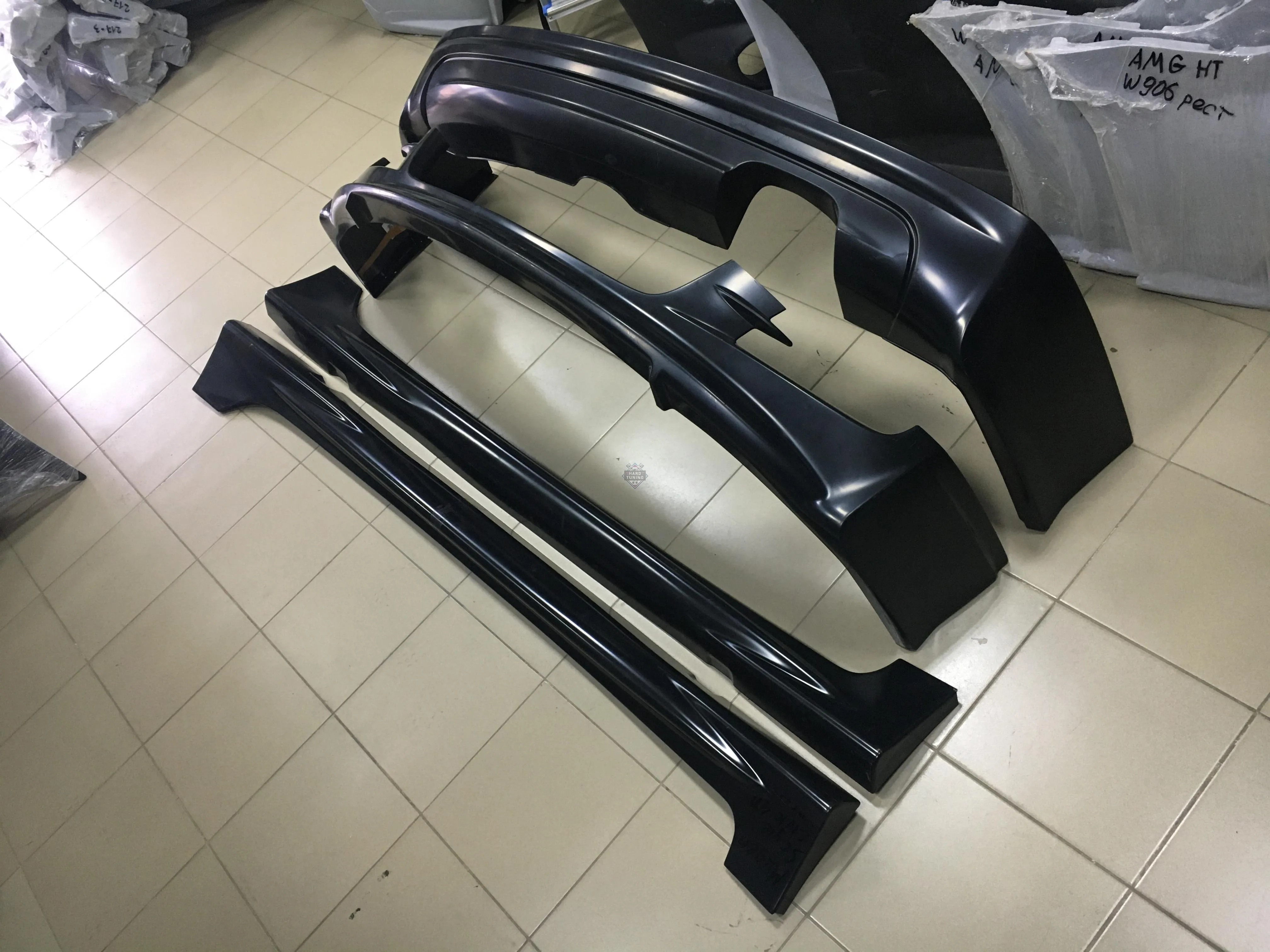 Обвес MUGEN Honda Civic 8 4D ABS пластик дорестайлинг