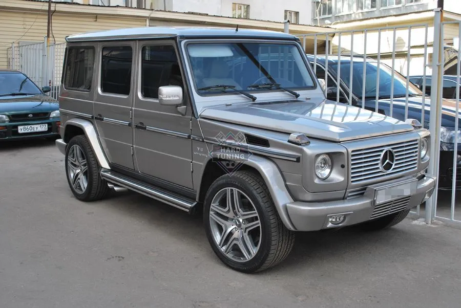 Расширители арок AMG 5.5 под штатный уплотнитель Mercedes G-Klasse (W463)