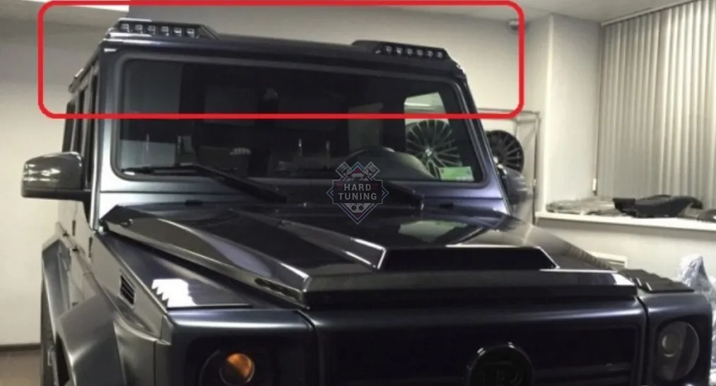 Козырек на переднее стекло Mansory Mercedes benz G-Klasse (W463)