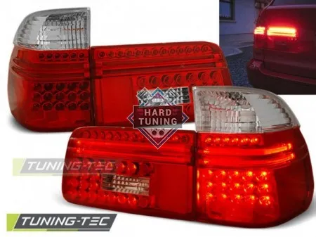 Задние фары BMW E39 (1997-2000) TOURING LED TAIL LIGHTS fits красно-белые