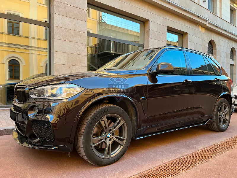 Сплиттер переднего бампера BMW X5 (F15). Аналог M-Performance