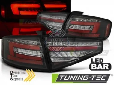 Задние фары AUDI A4 B8 (2012-2015) SEDAN OEM BULB LED BAR TAIL LIGHTS SEQ fits черные