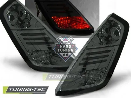 Задние фонари Fiat Grande Punto (2005-2009) LED тонированные