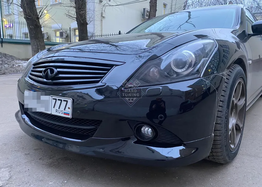 Накладка на передний бампер Infiniti G25 V36 (2006-2013)