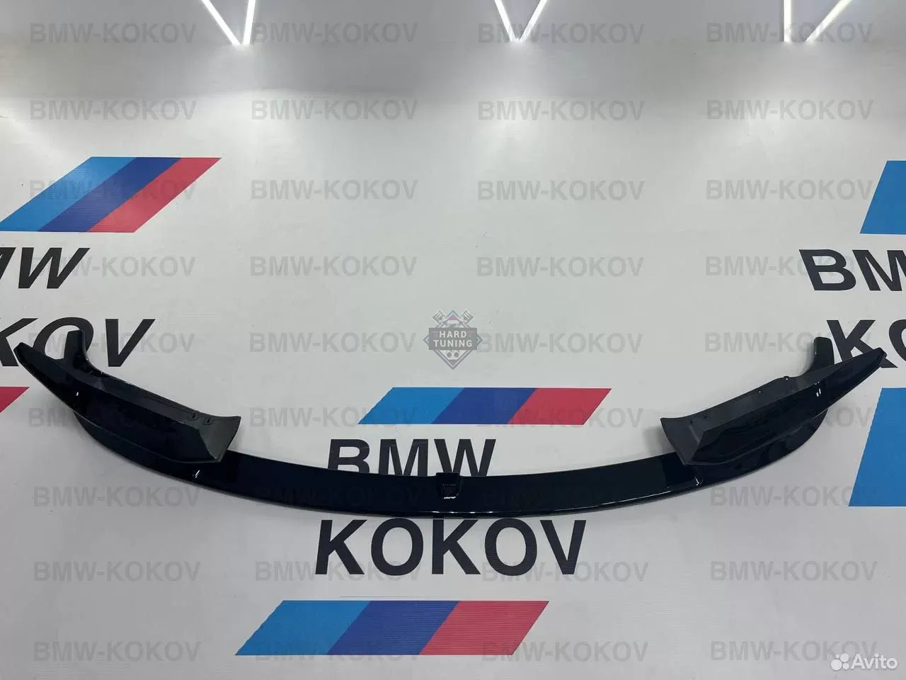 Cплиттер для переднего бампер BMW M3 М-Look F30