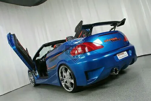 Задний бампер CARZONE Peugeot 307 кабриолет