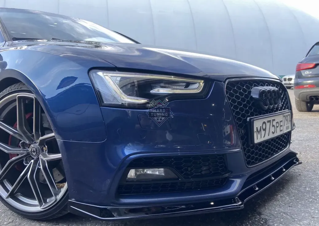 Сплиттер переднего бампера Audi A5 8T (2007-2016)