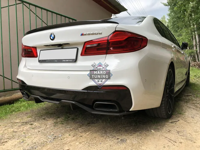 Накладка и диффузор на задний бампер PERFORMANCE BMW G30