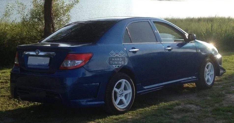 Накладки на пороги BYD F3