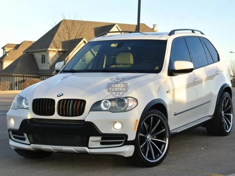 Накладка на передний бампер AERO BMW X5 E70 дорестайлинг