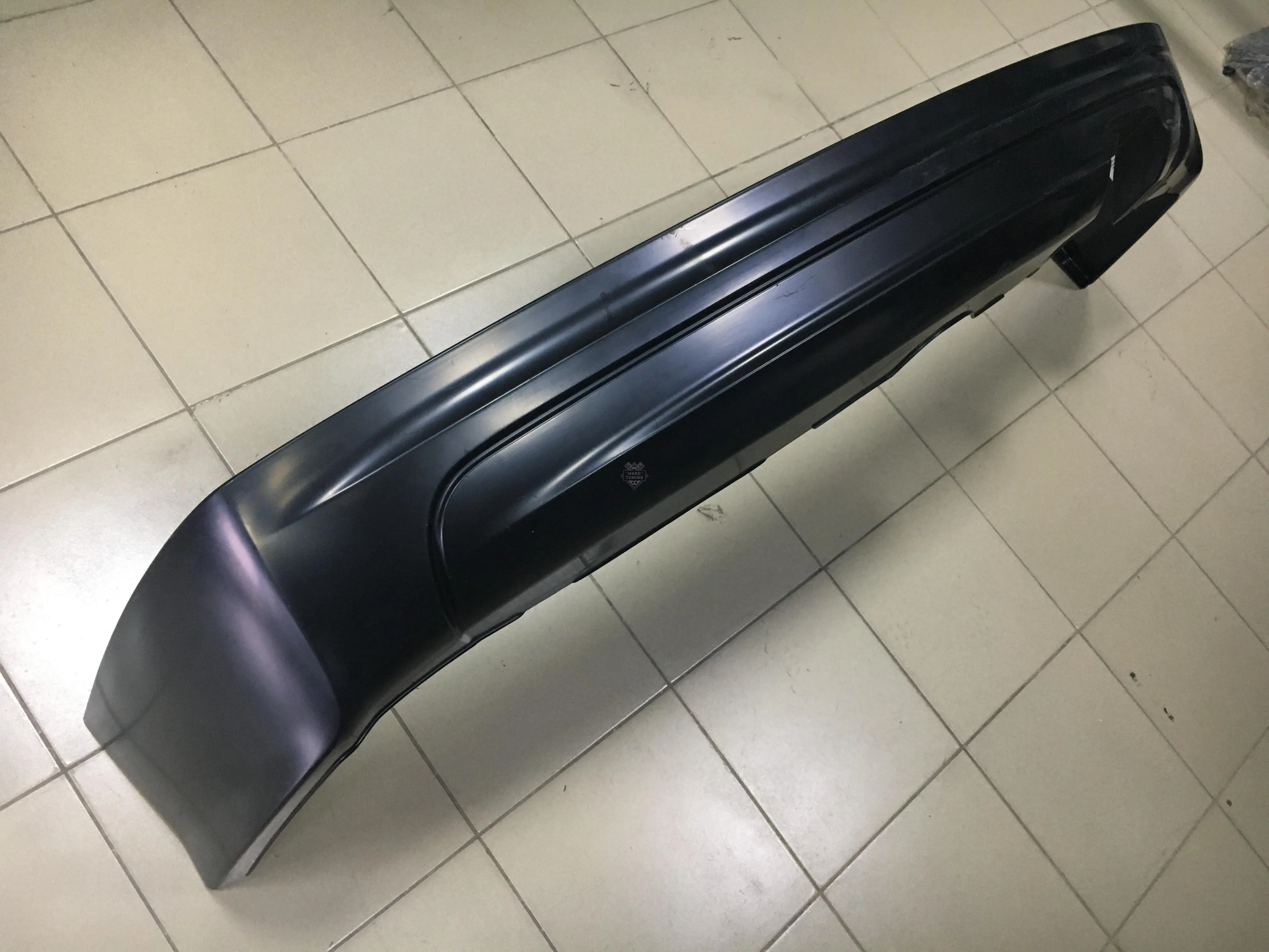 Накладка на задний бампер MUGEN Honda Civic 8 4D ABS пластик