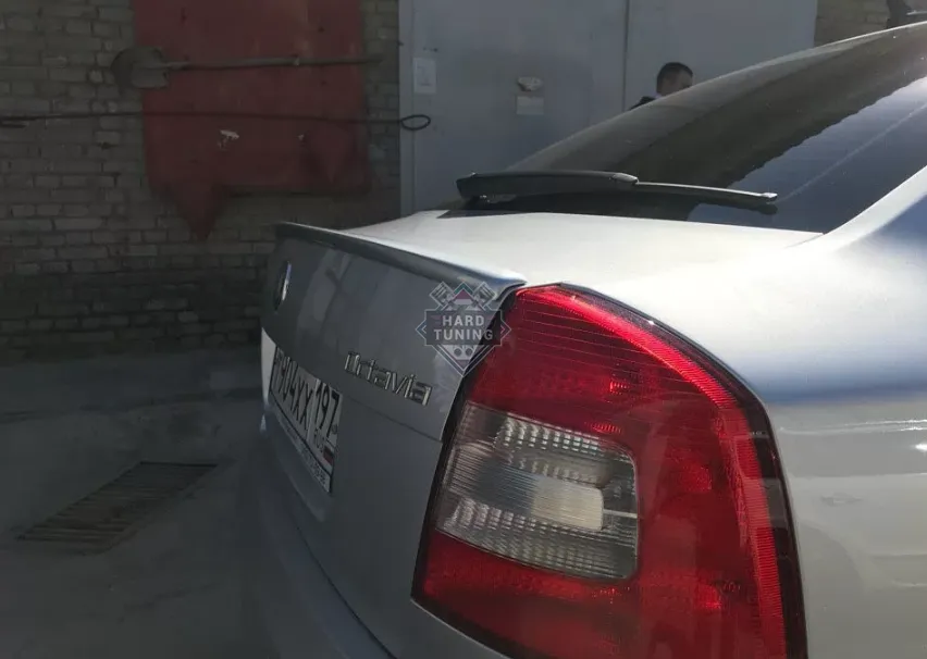 Lip cпойлер Skoda Octavia A5