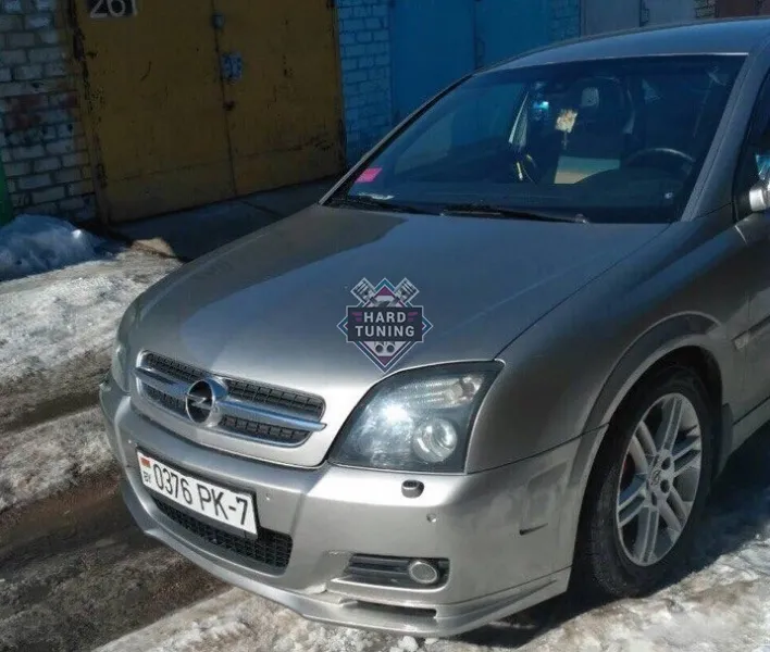 Накладка на передний бампер Opel Signum